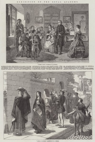 Exposición de la Real Academia de Alfred Rankley